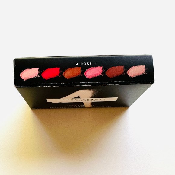 0828 FENTY BY RIHANNA MAKEUP EYESHADOW SNAP SHADOWS 4 ROSE PALETTE - Picture 6 of 9
